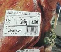 Poulet Rôti spécial micro ondes