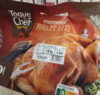 Poulet rôti toque du chef