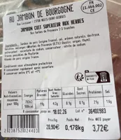 Jambon cuit superieur aux herbes