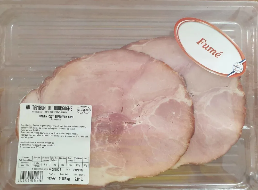 JAMBON CUIT SUPERIEUR FUMÉ
