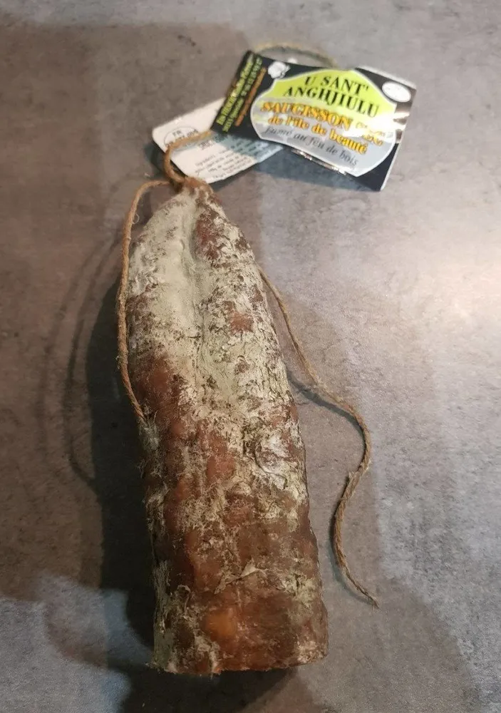 saucisson sec de l'île de beauté
