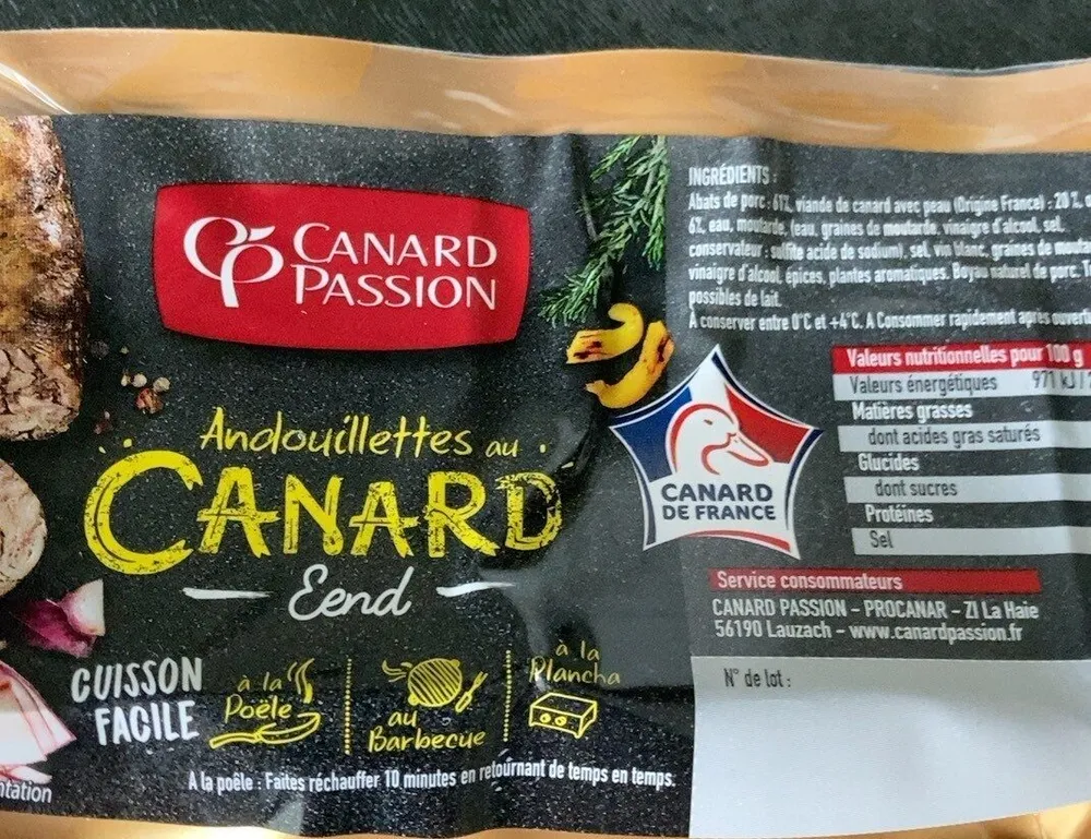 Andouillettes de canard