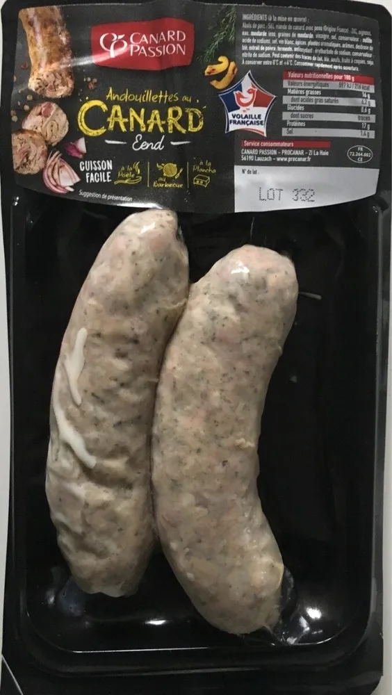 Àndouillettes au canard