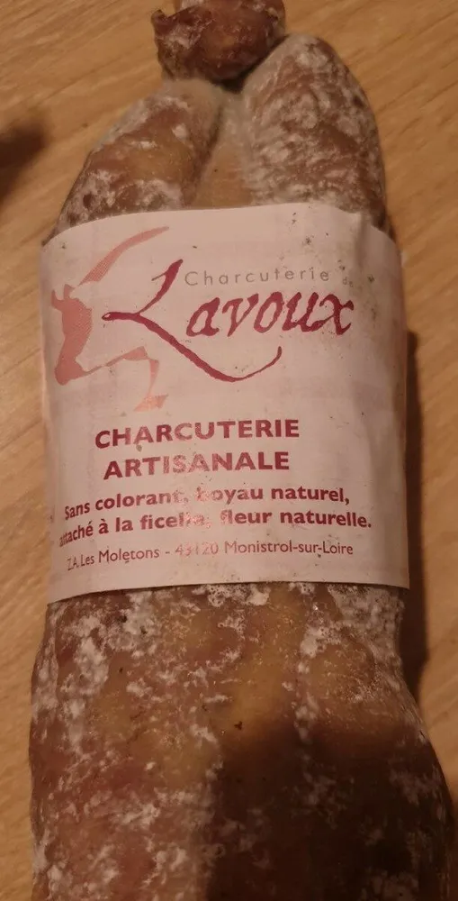 Saucisson campagnard artisanal