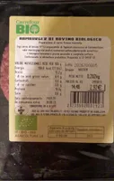 Hamburger di bovino bio