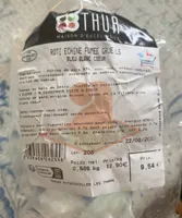 Roti echine fumée crue