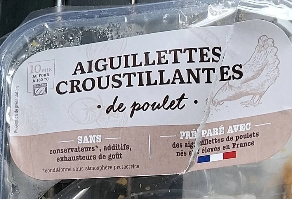 Aiguillettes croustillantes de poulet