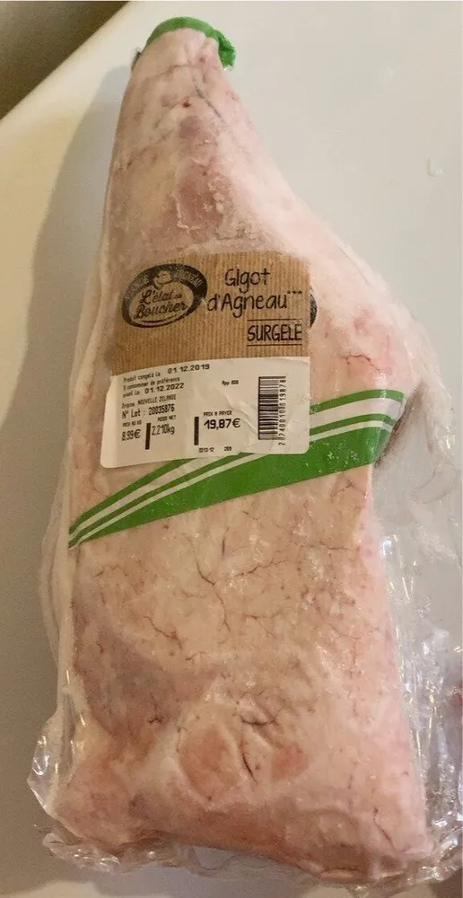 Gigot d’Agneau surgelé