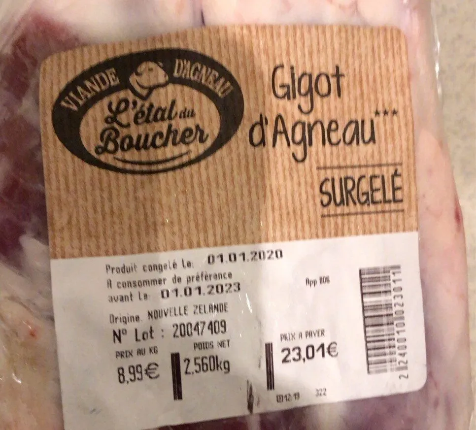 Gigot d’agneau