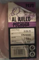 Pechuga pavo al ajillo