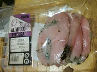Pechuga al ajillo pavo