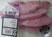 Pechuga de pavo al ajillo