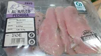 Pechuga pavo al ajillo