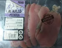 Pavo al ajillo pechuga