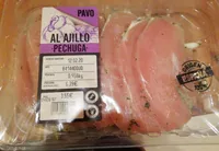 Pechuga pavo al ajillo