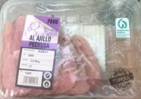 Pavo al ajillo