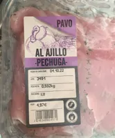 Pago al ajillo en pechuga
