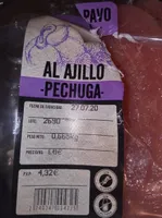 Pechuga pavo al ajillo