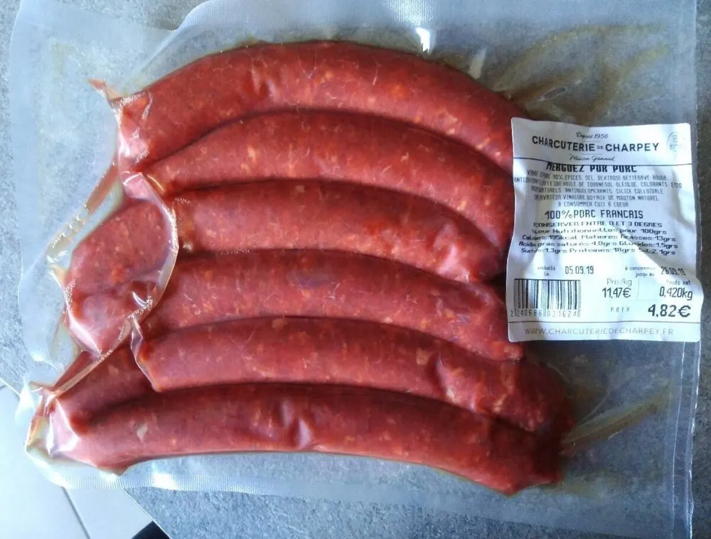 MERGUEZ PUR PORC