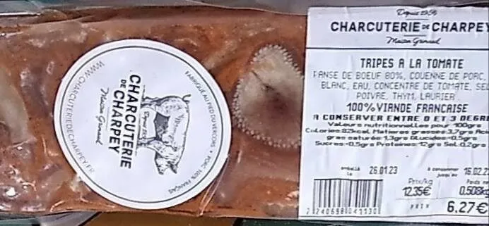 Tripes à la tomate