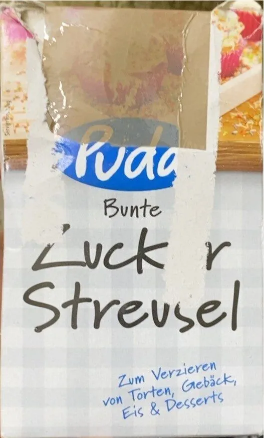 Bunte Zuckerstreusel