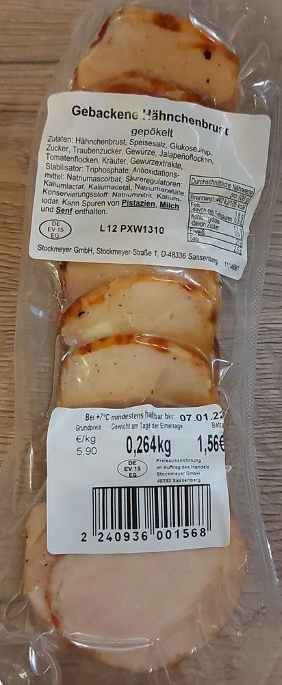 Gebackene Hähnchenbrustenden