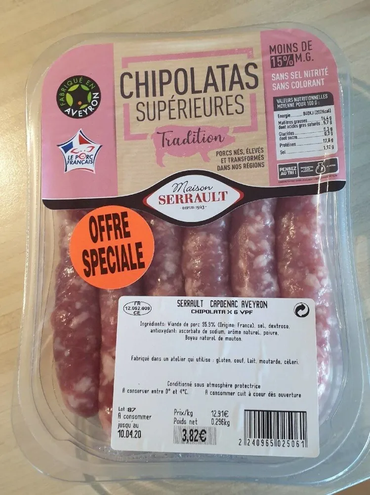 Chipolatas supérieures