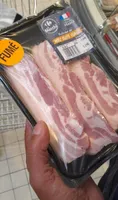 Poitrine de porc cuite fumée