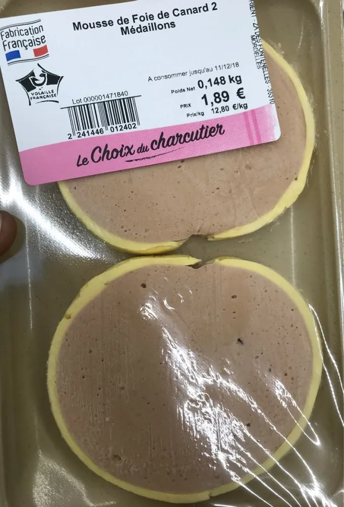 Mousse de foie de canard
