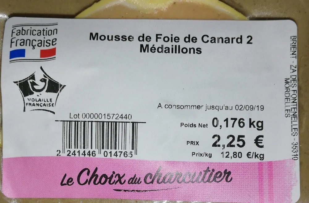 Mousse de foie de canard