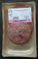 Roulade au jambon pistachée 6 tranches