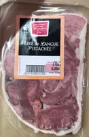 Hure de langue pistachee