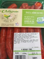 Merguez porc
