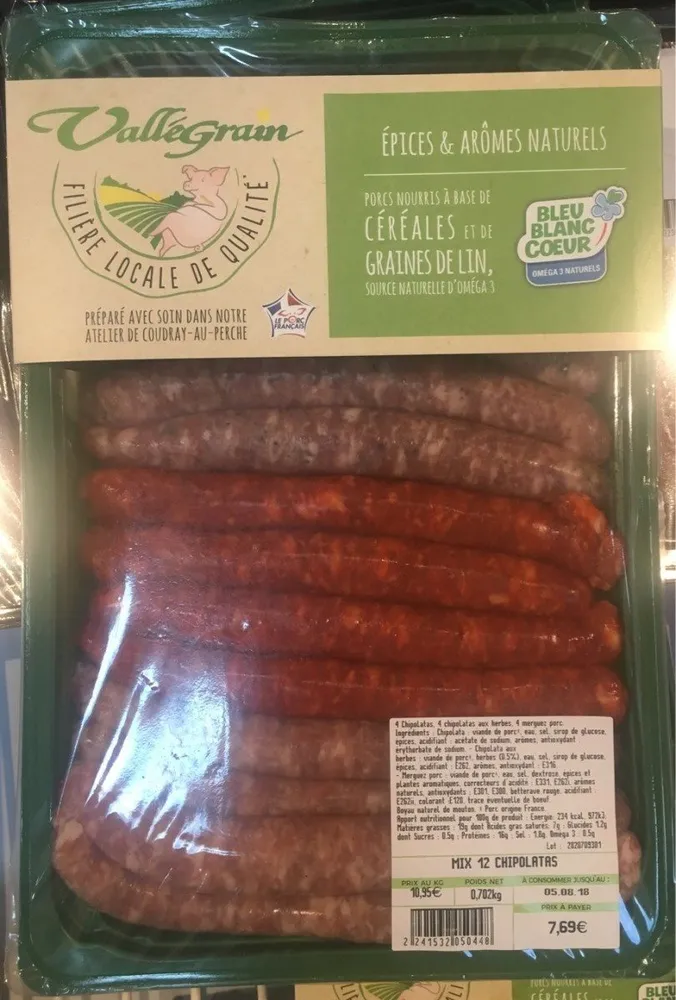 Mix 12 chipolatas