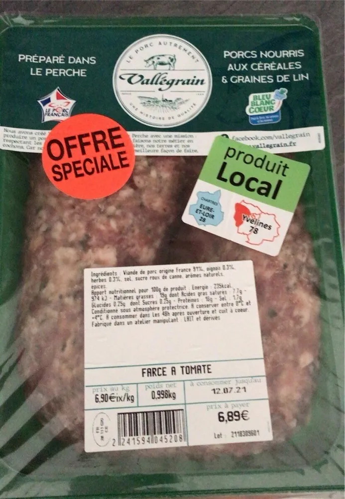 Farce a tomate