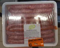 Chipolatas nature herbe merguez