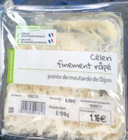 Celeri finement rapé