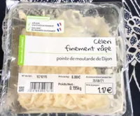 Céleri finement râpé