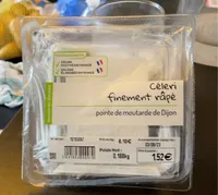 Celeri finement rape