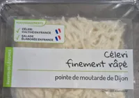Céleri finement râpé