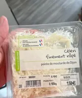 Céleri finement râpé