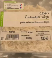 Céleri finement râpé