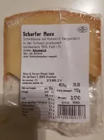 Scharfer Max Schnittkäse mit Rohmilch
