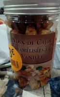 Noix de cajou caramelisees a la vanille