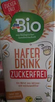 Haferdrink zuckerfrei