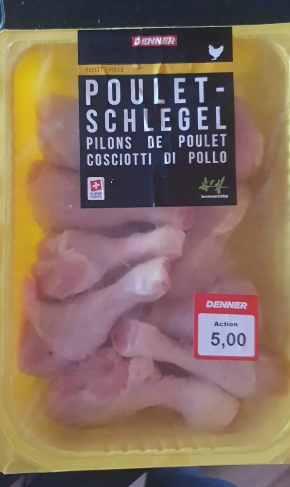 Pilons de poulet suisses