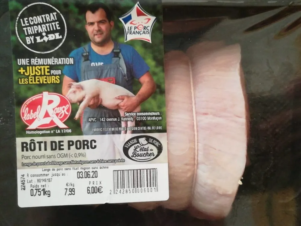 Rôti de Porc label rouge