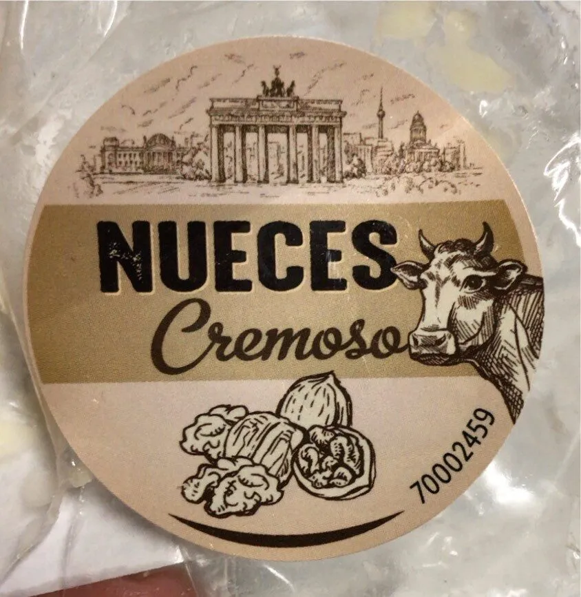 Queso nueces cremoso