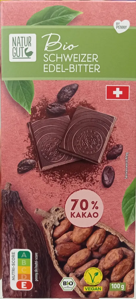 Bio Schweizer Edel-Bitter