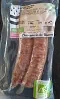 Saucisse bio fumée au bois de hêtre